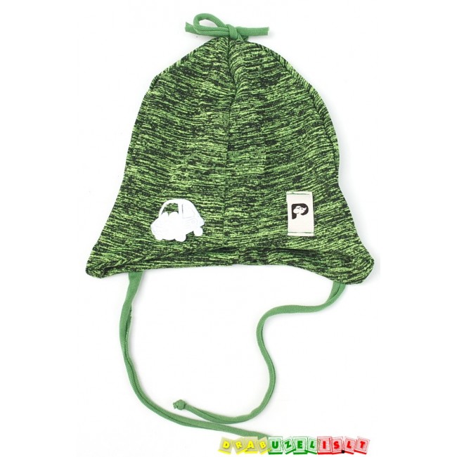 Kepurė su raišteliais "Žaliai dryžuota", 162 