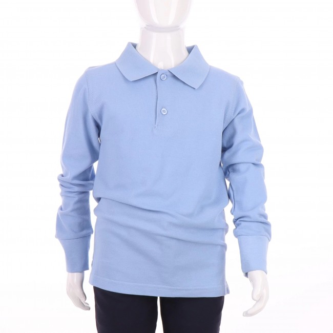 Mokykliniai polo marškinėliai „Šviesiai mėlyni“,  580