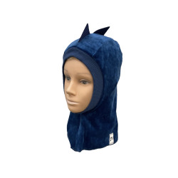 Veliūrinis šalmukas pavasariui/rudeniui "Blue",  774