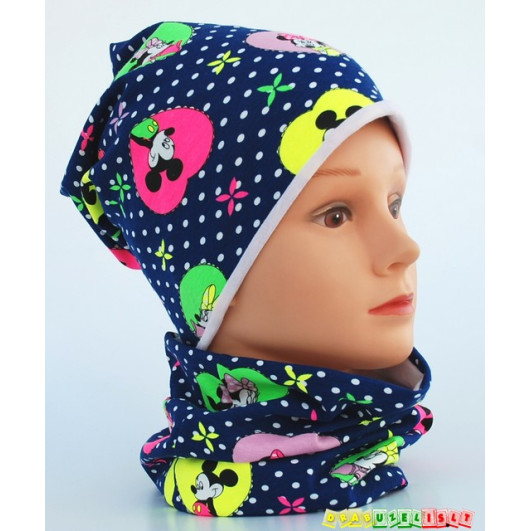 Kepurė + kaklo mova mergaitei "Mini", 726