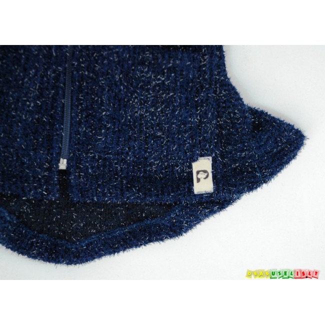 Švarkelis/megztinis mergaitei „Tamsiai mėlynas“, 801