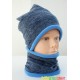 Šilta kepurė su mova vaikui žiemai "Melsva", 410