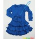 Suknelė mergaitei  „Mėlyni taškeliai“, 930